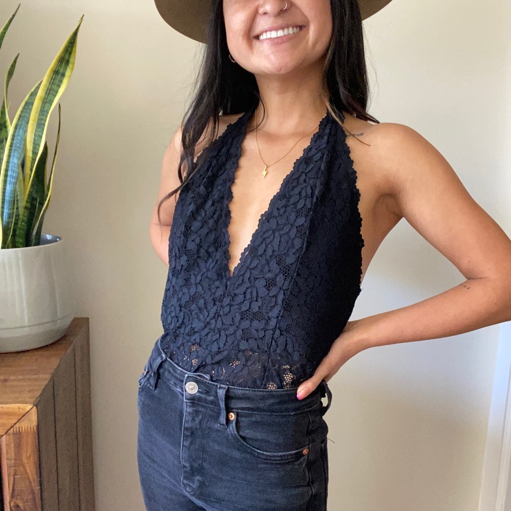 free people lace bodysuit - Picture 6 of 8